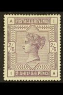 1882 2s 6d Deep Lilac, SG 179, Superb Mint Og. Lovely Stamp. For More Images, Please Visit... - Other & Unclassified