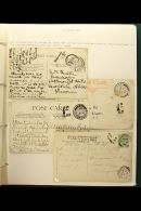 SURCHARGED/POSTAGE DUE COVERS 1903 To 1980's Collection In An Album - Covers And Cards Plus A Few Pieces Bearing... - Other & Unclassified