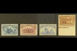 1893 COLUMBIAN EXPO Fine Mint Or Never Hinged Mint Group With 1c NHM, 2c NHM, 4c Mint, And 5c Lightly Hinged Mint... - Autres & Non Classés