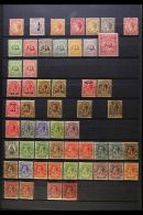 1873-1948 FINE MINT COLLECTION On A Two-sided Stock Page, Inc 1873-79 1d, 1881 "½" On 1s Unused, 1882-85... - Turks And Caicos