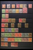 1873-1948 FINE MINT COLLECTION On A Two-sided Stock Page, Inc 1873-79 1d, 1881 "½" On 1s Unused, 1882-85... - Turks- En Caicoseilanden