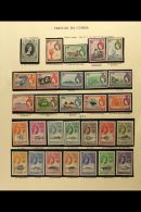 1953-78 SUPERB MINT COLLECTION On Printed Album Pages, Except For 1972 Longboats Set, Collection COMPLETE FROM... - Tristan Da Cunha