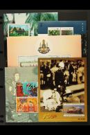 1996-97 NEVER HINGED MINT COLLECTION Of Complete Sets & Miniature Sheets.. ALL DIFFERENT With Strong Coverage... - Tailandia