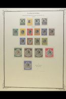 1922-1931 FINE MINT All Different Collection On Printed Pages. Comprises 1922-24 Giraffe Set To 2s, 1925 Giraffe... - Tanganyika (...-1932)