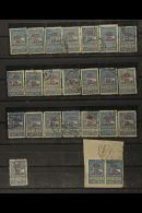 1945-49 OBLIGATORY TAX STAMPS, CAT £2500. A Collection With Duplication Of Very Fine Postally Used 5p Blue... - Syrien