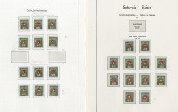 FRANK STAMPS (PORTOFREIHEITSMARKEN) 1911-1943 VERY FINE MINT Collection In Hingeless Mounts On Leaves, Inc 1911-21... - Other & Unclassified