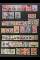 1897-1961 USED COLLECTION Presented On Stock Pages With Some "better" Values & Postmark Interest. Includes... - Soedan (...-1951)