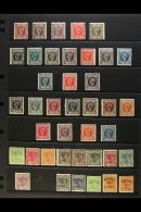 GUINEA 1902-1909 Lovely All Different Fine Mint Collection Which Includes 1902 25c, 50c, 75c, 1p, And 2p, 1903 ... - Other & Unclassified