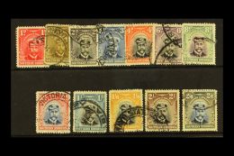 1924 Admiral 1d To 2s6d, SG 2/13, Cds Used, 8d With Hinge Thin. (12) For More Images, Please Visit... - Zuid-Rhodesië (...-1964)