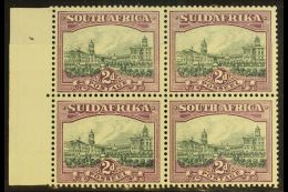 UNION VARIETY 1930-44 2d Slate-grey & Lilac, Watermark Inverted, JOINED PAPER VARIETY In A Block Of 4 (join On... - Unclassified