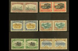 SPECIMENS 1927-30 Pictorial Definitives, Original Set Of 6 Horizontal Pairs (no 4d, Issued In 1928) Handstamped... - Unclassified