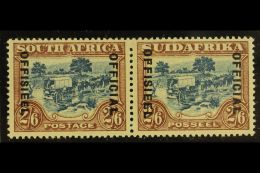 OFFICIALS 1930-47 2s6d Blue & Brown, DIAERESIS Over Second "E" Of "OFFISIEEL" On English Stamp Only, SG O19c,... - Non Classés