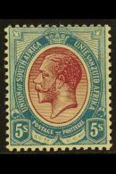 1913-24 5s Purple & Blue, SG 15, Very Fine Mint. For More Images, Please Visit... - Zonder Classificatie