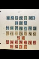 NATAL 1859-74 VALUABLE & EXTENSIVE QUEEN VICTORIA COLLECTION CAT £6000+. A Neatly Presented Collection... - Ohne Zuordnung