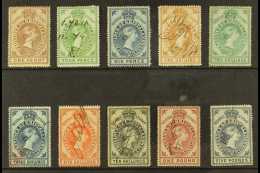 GRIQUALAND REVENUES 1879 Issue Missing Just The 1s Green & 1s6d Green Stamps For Total Completion To The... - Non Classés