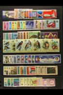 1971-85 Never Hinged Mint Range Of Sets Incl. 1984 Whales, 1985 Owls, Also Zil Elwannyen Sesel Range Incl. 1983... - Seychellen (...-1976)