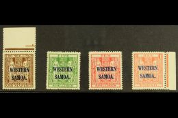 1945-53 Postal Fiscal Set Complete To £1, SG 207/210, Never Hinged Mint. (4 Stamps) For More Images, Please... - Samoa