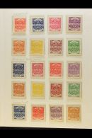 1877-80 SAMOA EXPRESS. Fine Mint Collection On Leaves, Presumably Remainders, Reprints & Forgeries, Inc 1d... - Samoa (Staat)