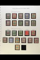 1903-52 VERY FINE MINT COLLECTION A Most Attractive Collection On Printed Album Pages, Includes 1903 Complete Set,... - St.Kitts Y Nevis ( 1983-...)