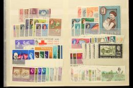 1956-2005 NEVER HINGED MINT COLLECTION On Stock Pages, All Different Complete Sets, Highly COMPLETE To 1991, Inc... - St. Helena