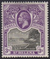 1912-16 3s Black And Violet, SG 81, Fine Mint. For More Images, Please Visit... - Sainte-Hélène