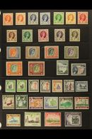 1954-1963 COMPLETE NEVER HINGED MINT A Complete Basic Run, SG 1/49, Plus 1954 & 1959 ½d & 1d Coil... - Rhodesien & Nyasaland (1954-1963)