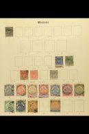 1892-1935 COLLECTION 1892-1935 On Pages, Mint Or Used Stamps, Inc 1892-94 To 4s Unused, 1896-97 To 2s6d Used,... - Otros & Sin Clasificación