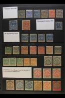 1892-1924 EXTENSIVE MINT COLLECTION. A Substantial Collection With Many Elusive Issues, Presented On A Series Of... - Sonstige & Ohne Zuordnung