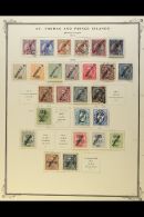 ST THOMAS & PRINCE ISLANDS 1870-1953 ALL DIFFERENT COLLECTION (Cat £2450+) Presented On A Set Of Printed... - Andere & Zonder Classificatie