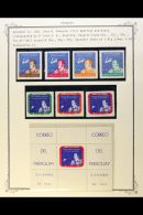 1961-1966 COLLECTION Chiefly Never Hinged Mint, Plus The Odd Used Set/FDC. Note 1961 Alan Shepard Imperf &... - Paraguay