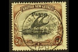 1907 2s 6d Black And Brown, Wmk Vertical, Thin Paper, SG 45a, Very Fine Used Central Cds. For More Images, Please... - Papúa Nueva Guinea