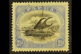 1907 2½d Black And Pale Ultramarine, Small Papua, P. 12½, SG 56a, Very Fine Used. For More Images,... - Papua-Neuguinea