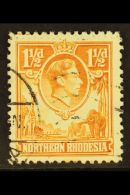 1941 1½d Yellow-brown, "Tick Bird" Flaw, SG 30b, Fine Cds Used.  For More Images, Please Visit... - Nordrhodesien (...-1963)