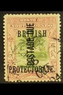 POSTAGE DUES 1902 3c Green And Rosy Mauve, Ovpt Reading Up, SG D33, Very Fine Used. For More Images, Please Visit... - Borneo Septentrional (...-1963)