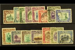 1939 Pictorial Set, SG 303/17, Good To Fine Used. (15 Stamps) For More Images, Please Visit... - North Borneo (...-1963)