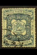 1888-92 25c Indigo Redrawn, SG 45, Fine Part 1888 Cds Used. For More Images, Please Visit... - Nordborneo (...-1963)