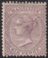 1863-72 6d Dull Violet Wmk Crown CC, SG 63, Fine Mint With Lovely Fresh Colour& Full Perfs. For More Images,... - Mauricio (...-1967)