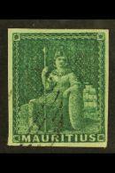 1858 (4d) Green, SG 27, Superb Used With Wide Even Margins Lovely Rich Color And Light Cancel. A Gem! For More... - Maurice (...-1967)