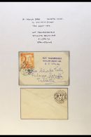 1953-57 COVERS AND CARDS A Fine Collection Bearing QEII Definitives With Values To 2s, Includes Items With "Not... - Malta (...-1964)