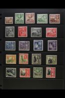 1938 Geo VI Set Complete, Perforated "Specimen", SG 217s/31s, Very Fine Mint, Large Part Og. Scarce Set. (21... - Malta (...-1964)