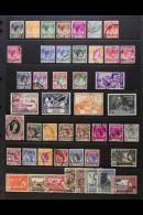 PENANG 1948-68 USED COLLECTION On Stock Pages. A Most Useful, All Different Range With KGVI & QEII To $5. (65... - Other & Unclassified