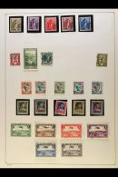 1921-1973 COMPREHENSIVE USED COLLECTION On Pages, All Different, Highly COMPLETE For The Period, Inc 1927... - Other & Unclassified