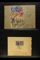 1920-1940 COVERS. An Interesting Group On Stock Pages, Inc 1920 Cover With Assembly Complete Set, 1922 Registered... - Lithuania