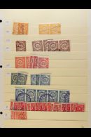 REVENUES 1919-1943 USED ACCUMULATION On Stock Pages, Inc Documentary (Stempel Marka & Zimogmarka) 1928 To 10L... - Lettland