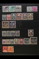 REVENUES 1919-1943 Very Fine Used All Different Collection On Stock Pages, Inc Documentary (Stempel Marka &... - Lettland