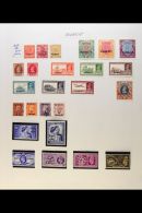 1929-1991 FINE MINT AND USED COLLECTION A Mostly All Different Collection On Album Pages Which Includes 1929-37... - Kuwait