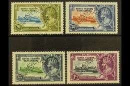 1935 Silver Jubilee Set Complete, Perforated "Specimen", SG 124s/7s, Very Fine Mint. (4 Stamps) For More Images,... - Vide