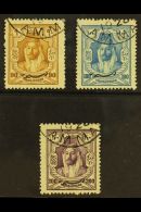 1928 90m - 200m New Constitution Overprint, SG 180/182, Very Fine Used. Scarce High Values.  (3 Stamps) For More... - Jordanien