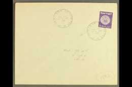 1950 "WRONG DATE" COVER 1949 5pr "Second Coins" On Cover Tied By Tel Aviv Cds Showing "27. 4. 1590" Instead Of... - Other & Unclassified