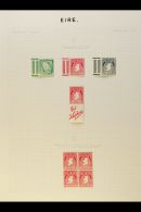 1922-71 BOOKLET STAMPS STUDY COLLECTION Written Up On Pages With 1922-34 ½d Watermark Inverted X2 Pairs... - Autres & Non Classés